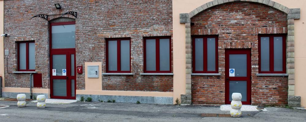 L’ingresso del centro islamico di via Milano a Seregno