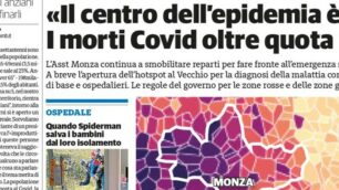 prima pagina ilCittadinoMb giovedì 5 novembre 2020