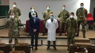 I medici dell’esercito accolti all’Asst di Monza