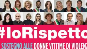 Giornata contro la violenza sulle donne campagna #IoRispetto Ambito Carate
