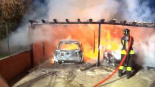 Incendio box ceriano