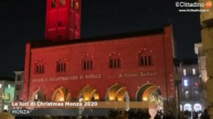 Le luci di Christmas Monza 2020
