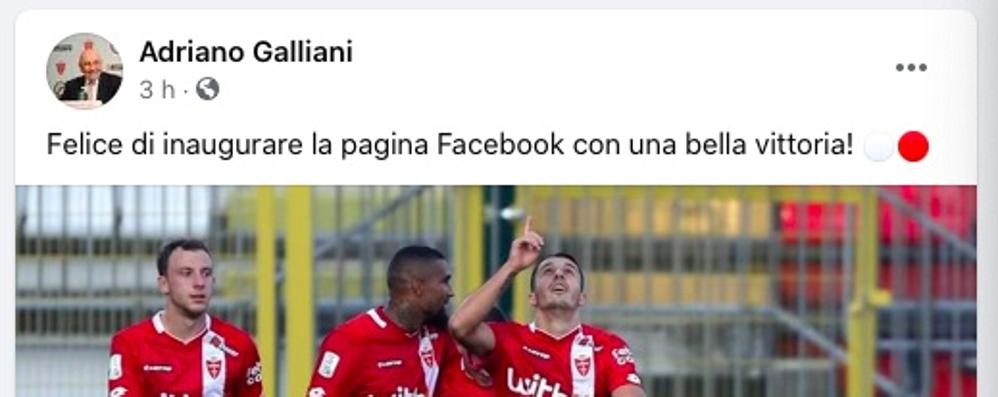 galliani profilo facebook