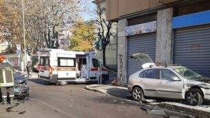 La scena dell’incidente