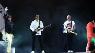 Concerto dei Pooh allo stadio Brianteo nel luglio 2002