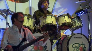 Musica: le foto del concerto dei Pooh a Monza nel 2002