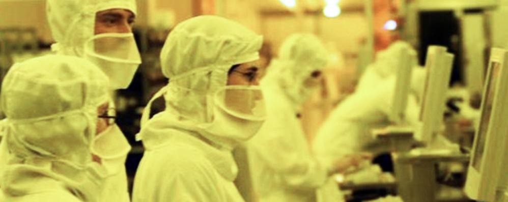 Un reparto produttivo della St Microelectronics