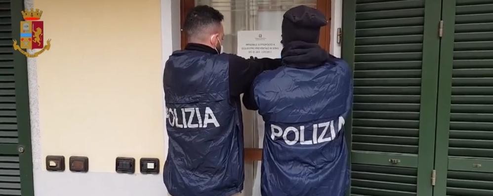 Il sequestro di un appartamento del 43enne