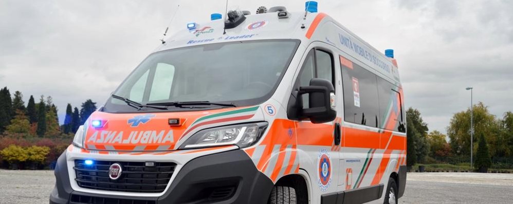 La nuova ambulanza di Seregno soccorso