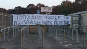 Calcio Ac Monza omaggio Davide Pieri