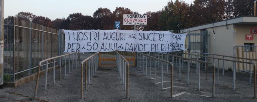Calcio Ac Monza omaggio Davide Pieri