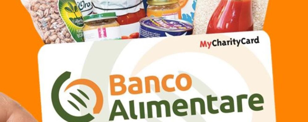 La card per aderire alla colletta alimentare