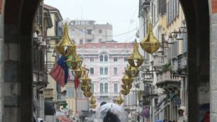 Monza Luminarie via Vittorio Emanuele nel 2019