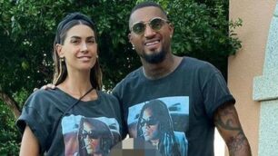 Calcio Melissa Satta e Kevin Prince Boateng - foto da Instagram