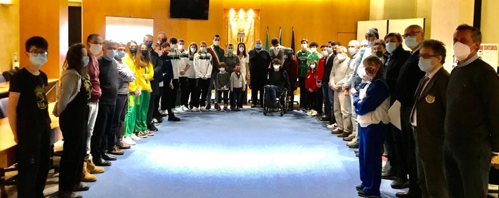 Carate Brianza premiazione sport