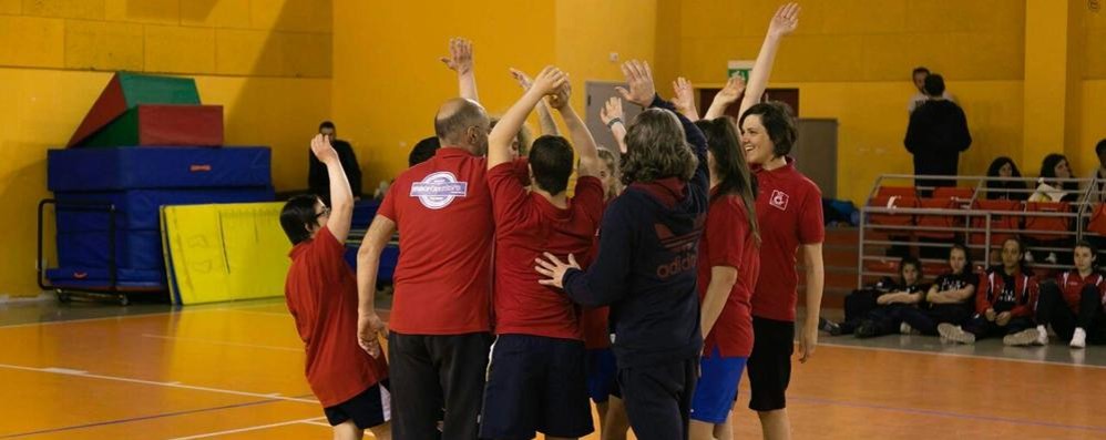 Gruppo di pallavolo Special Olympics - foto di repertorio