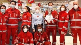 Croce Rossa Monza raccolta generi alimentari