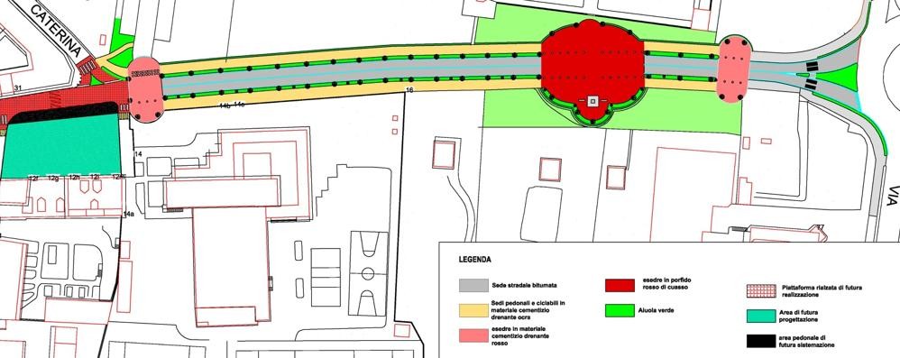 Il progetto di via Rota