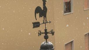 La prima neve dell’inverno in Brianza