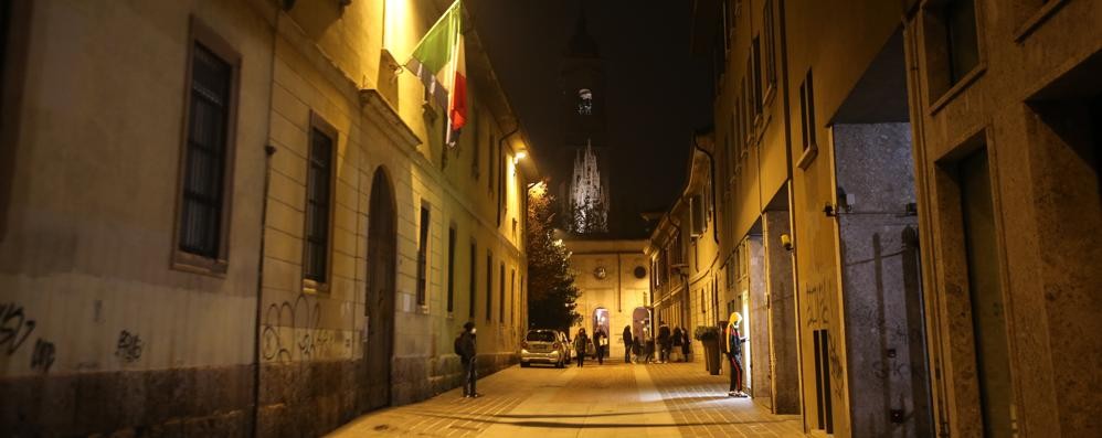 Luminarie natalizie a Monza