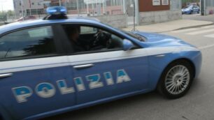 Una volante della polizia di Monza