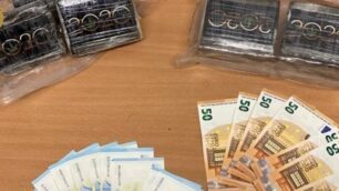 Il materiale sequestrato