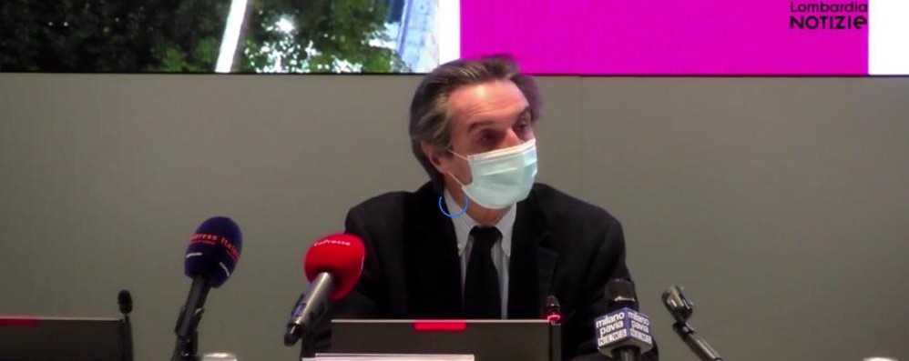 Regione Lombardia conferenza stampa fine anno