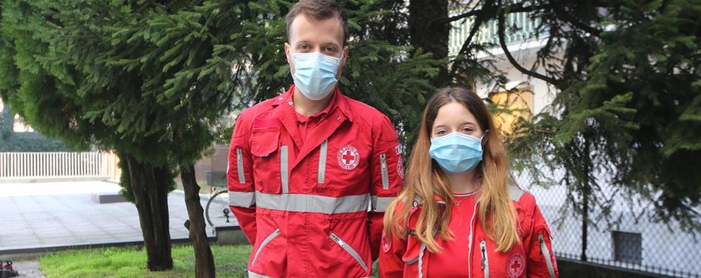 Monza: Andrea e Sofia Gnudi, entrambi soccorritori Croce Rossa