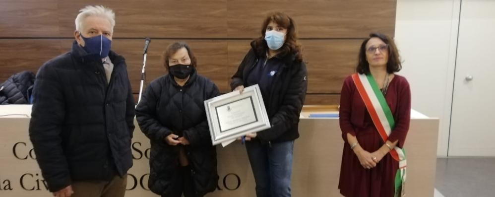 Sovico premio alla Croce Bianca Biassono