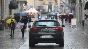 I controlli nel centro di Monza