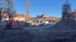 Agrate cantiere piazza centrale