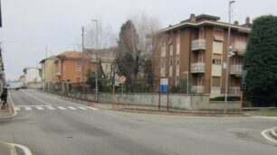 Albiate: l’incrocio tra via Viganò e via Marconi