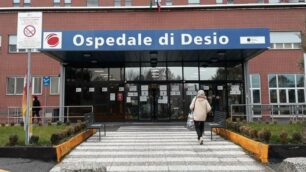 L’ingresso dell’ospedale di Desio