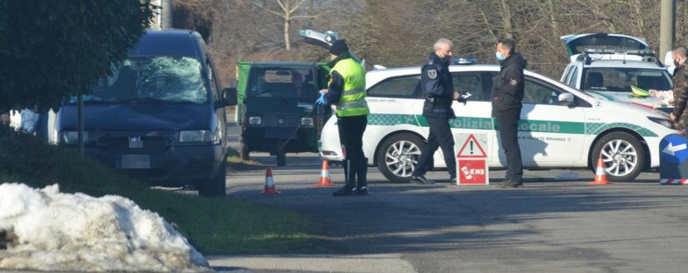 Carate Brianza, incidente stradale 8 gennaio 2021 investimento ciclista