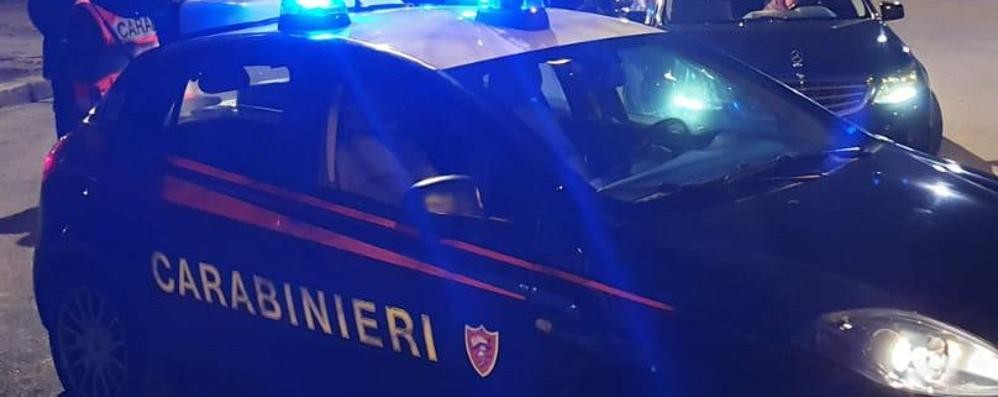 Una pattuglia dei carabinieri