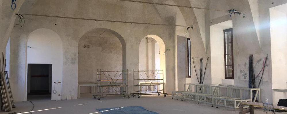 DESIO - Le primissime immagini del nuovo auditorium di villa Tittoni