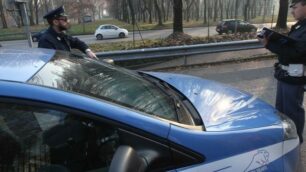 Una volante della polizia