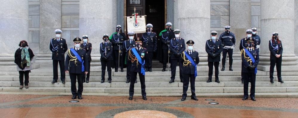 Foto di gruppo al termine della Messa