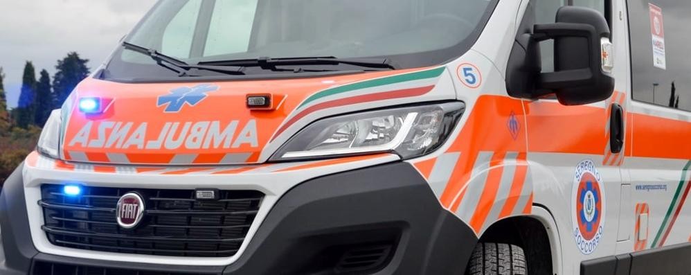 Ê intervenuta l’ambulanza