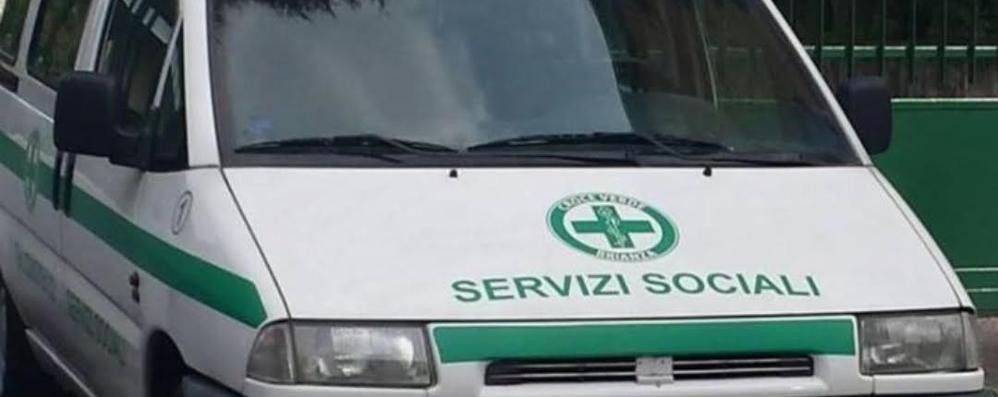 Un mezzo della Croce verde