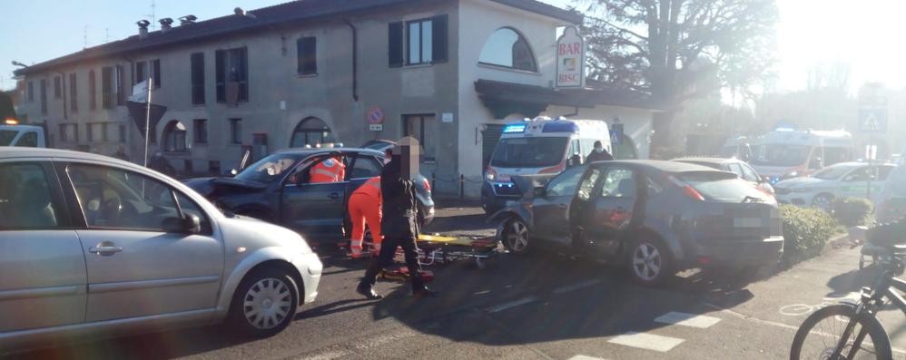 Lentate sul Seveso incidente Nazionale Giovi