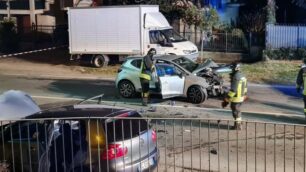 L'incidente sulla Sp51 di Casatenovo della serata di martedì