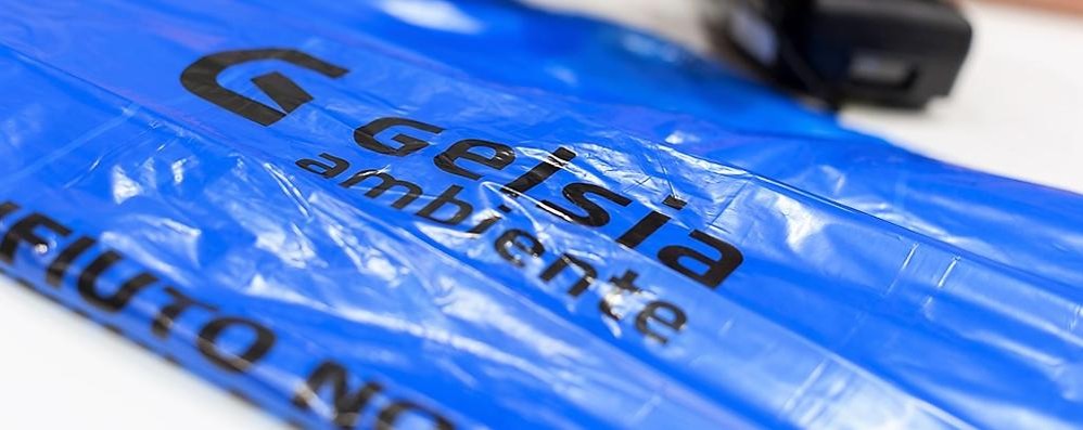 Il sacco per la frazione indifferenziata di Gelsia Ambiente
