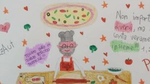 I disegni dei bambini di Macherio per PizzAut