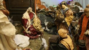 Il presepe della parrocchia di Triante