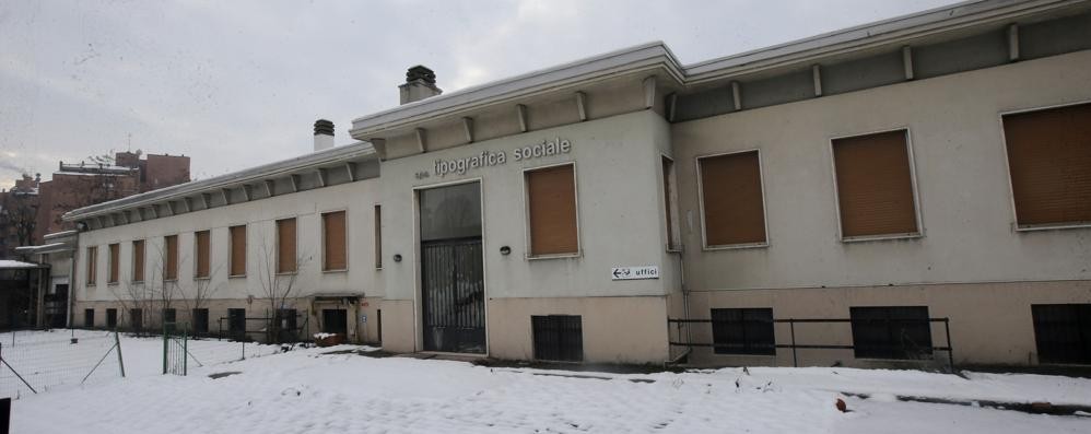 Monza Palazzina tipografia sociale viale Europa