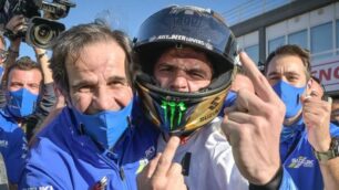 Davide Brivio e Joan Mir hanno vinto il titolo MotoGp lo scorso novembre