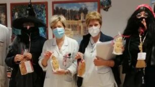 Lissone befane Pro Loco all'ospedale San Gerardo di Monza