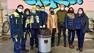 Concorezzo aspirapolvere protezione civile