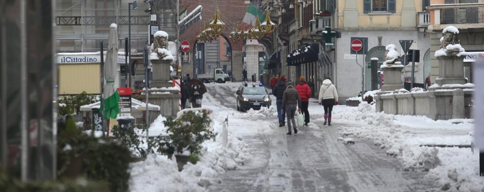 Monza Nevicata